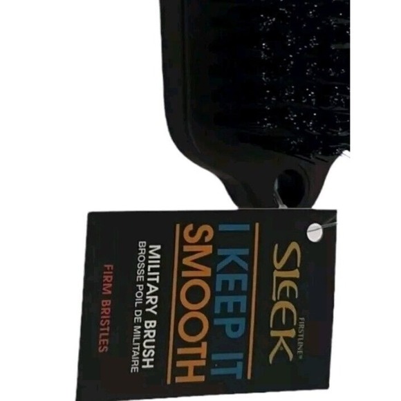 Military Brush Firstline Sleek I Keep It‎ Smooth  Firm Bristles - Picture 3 of 3